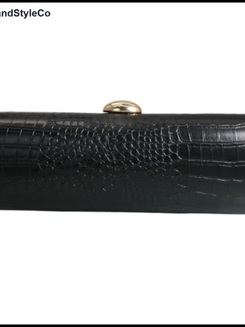 PU Leather Clutch Crocodile Pattern Shoulder Bag for Casual Party Wedding